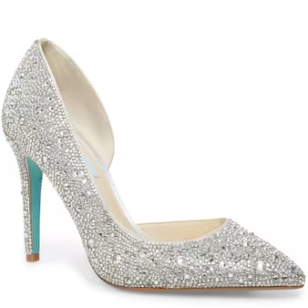 Betsy Johnson Shary Glitter Pump